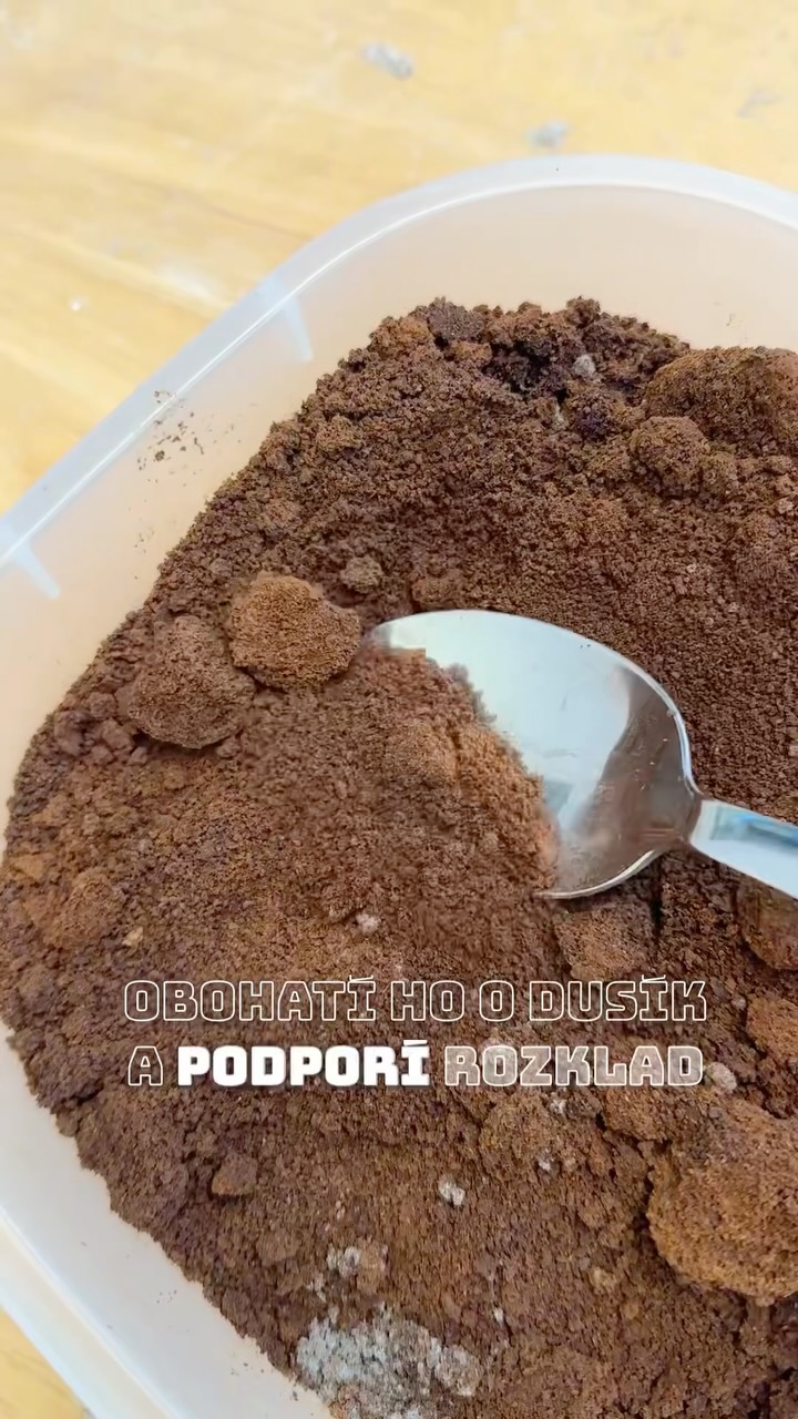 Aj kávová usadenina môže byť v záhrade užitočná ☕️

#zahrada